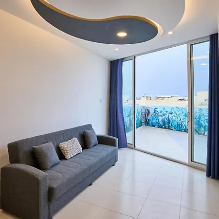 Lucky13 Luxury 2 Bedroom Penthouse * Xghajra