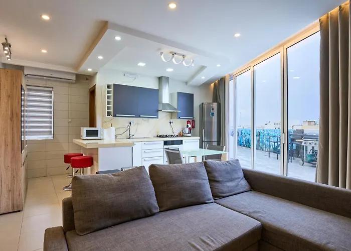 Lucky13 Luxury 2 Bedroom Penthouse * Xghajra